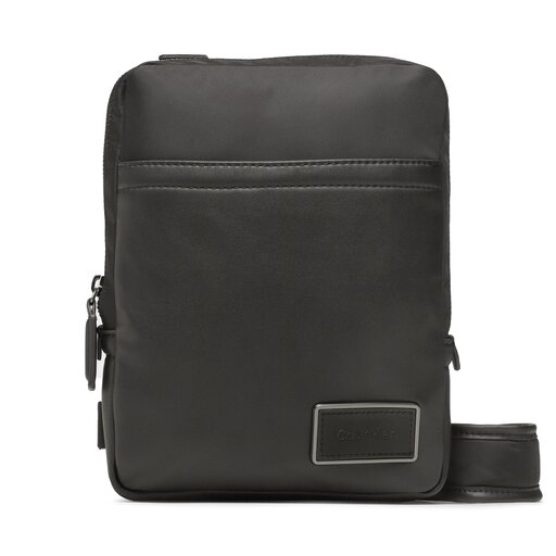 Плоска сумка Calvin Klein Ck Elevated Cony Reporter K50K510284 Чорний |  evzuttya.com.ua