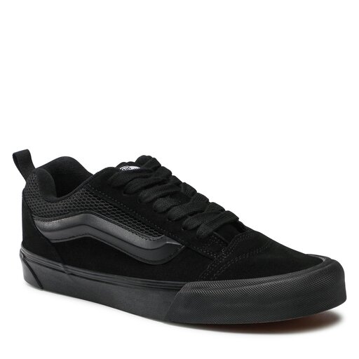 Sneakers aus Stoff Vans Knu Skool VN0009QCBKA1 Schwarz eschuhe