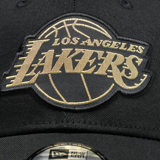 Caps - New Era Metallic Badge 940 Los Angeles Lakers (black)