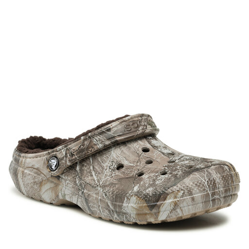 Fur lined sales camo crocs