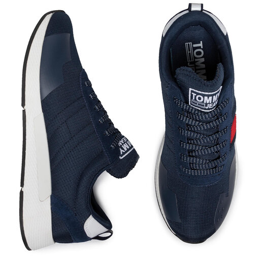 Sneakers Tommy Jeans Flag Flexi Tommy Jeans Sneaker EM0EM00331 Bleu marine chaussures
