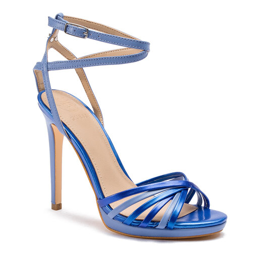 Sandalias Guess Tonya FL6TNY LEA03 BLUE zapatos.es