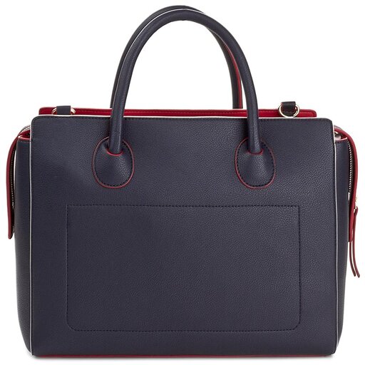 Bolso Tommy Hilfiger Charming Tommy Satchel AW0AW04684 Azul marino zapatos.es