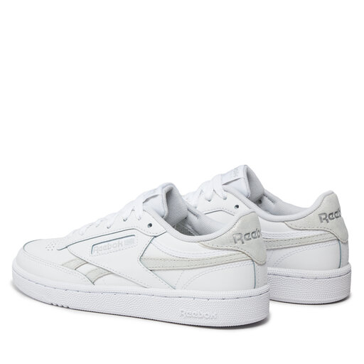 Reebok club c 85 silver metallic deals