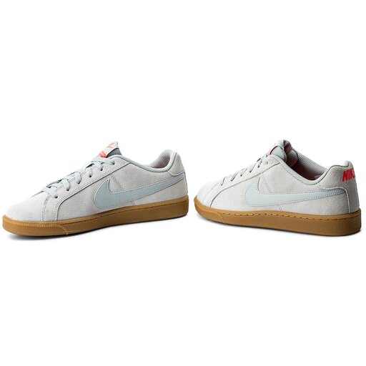 Zapatos Nike Court Royale Suede 819802 Wolf Grey/Wolf Grey/Solar Red | zapatos.es