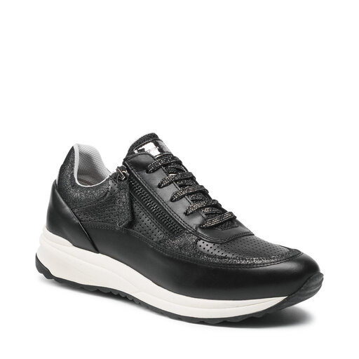 Sneakers Geox D Airell A D152SA 08577 C9999 Noir chaussures