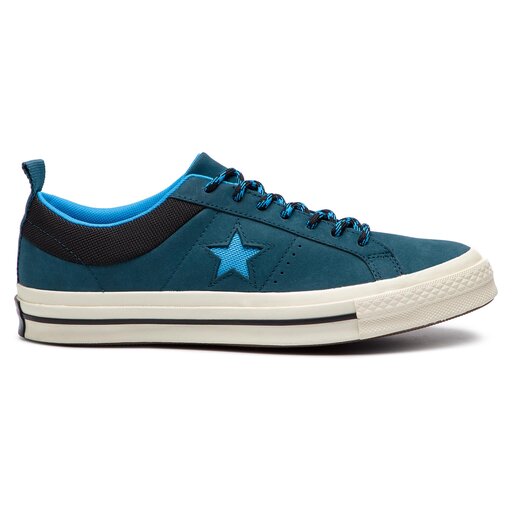 Zapatillas de tenis Converse One Star Ox 162543C Fir/Blue Hero/Black •