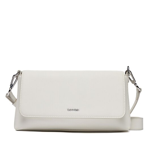White calvin klein handbag top