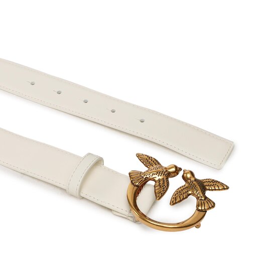 Жіночий ремінь Pinko Love Berry H3 Belt PE 23 PLT01 100125 A0F1 Білий