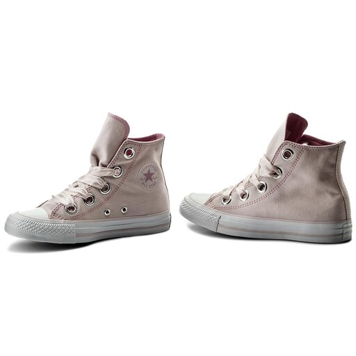 Trampki Converse Ctas Big Eyelets Hi 559917C Barely Rose Light