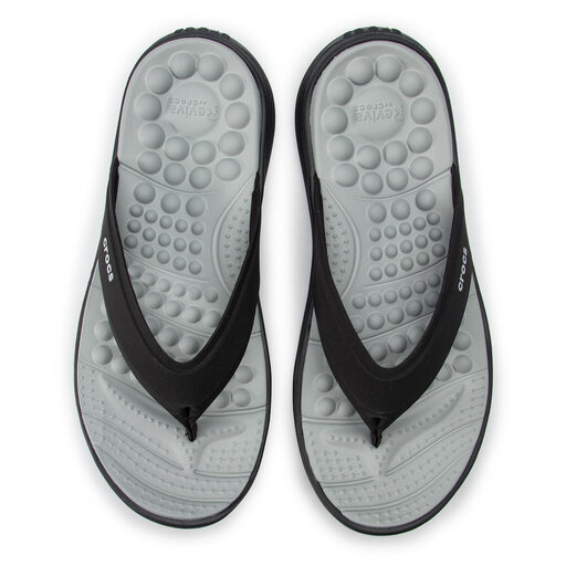 Crocs™ Reviva Flip in Gray for Men