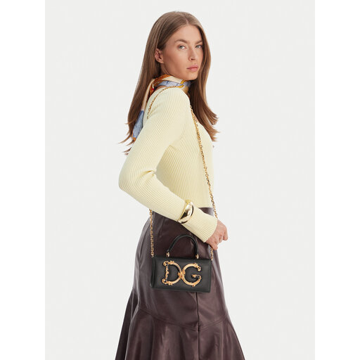 Сумка Dolce&Gabbana BI3278 AQ507 Чорний | evzuttya.com.ua