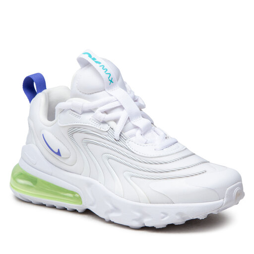 Buty Nike Air Max 270 React Eng Gs CZ4215 10 white Sapphire Laser Orange
