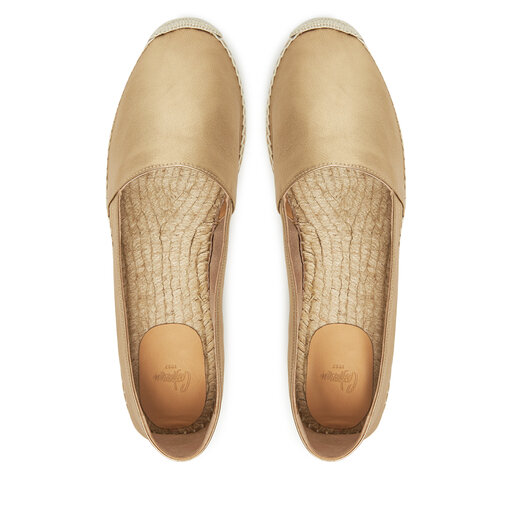 スリッポン Castaner SS25 KENDA (025708118 3000) Espadryle Castañer Kenda/118 025708 Złoty | eobuwie.com.pl