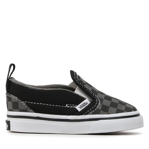 Pewter checkered vans store