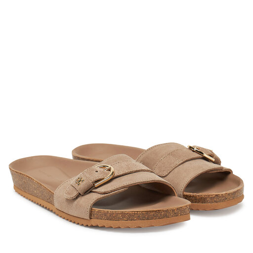 Pantoletten Tommy Hilfiger FW0FW08809 Beige