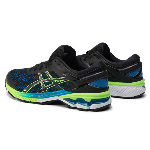 Laufschuhe Asics Gel Kayano 26 1011A541 Schwarz eschuhe