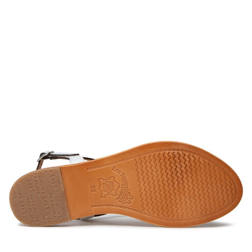 Sandali Donna Les Tropéziennes Hamess - Pelle Spessa, Suola In Pelle, Made In India - Foto 6