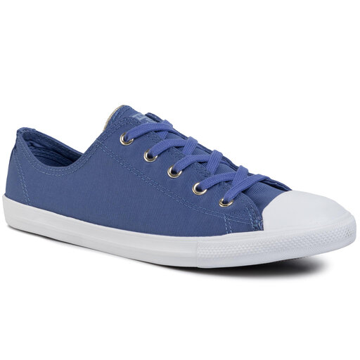 Sneakers aus Stoff Converse Ctas Dainty Ox 564308C Blau eschuhe