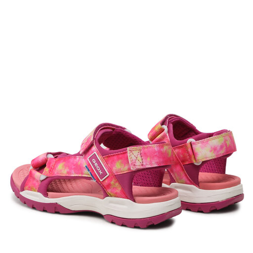 Sandali Geox J Borealis Girl J350WB01511C8B7Q D Rosa