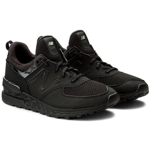 New balance 574 sport triple black top