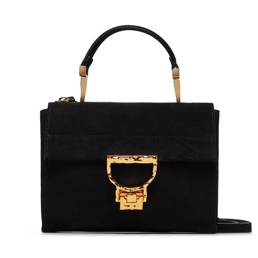Geantă Coccinelle PL6 Arlettis Suede Drop E1 PL6 55 B7 01 Negru