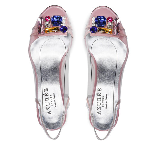 Sandale Azur e Maje 11DM Vernis Rosa Motif Multi epantofi.ro