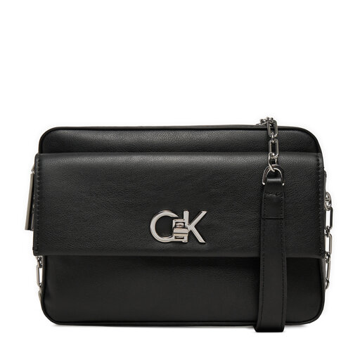 Black calvin klein purse store