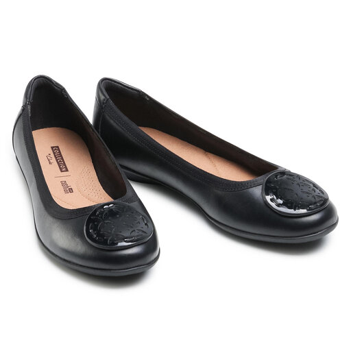 Bailarinas Clarks Gracelin Lola 261315364 Negro zapatos.es