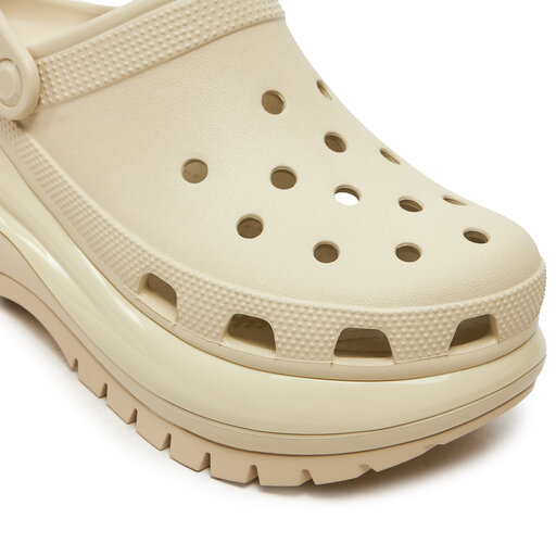 Klapki Crocs Classic Mega Crush Clog 207988 Beżowy | eobuwie