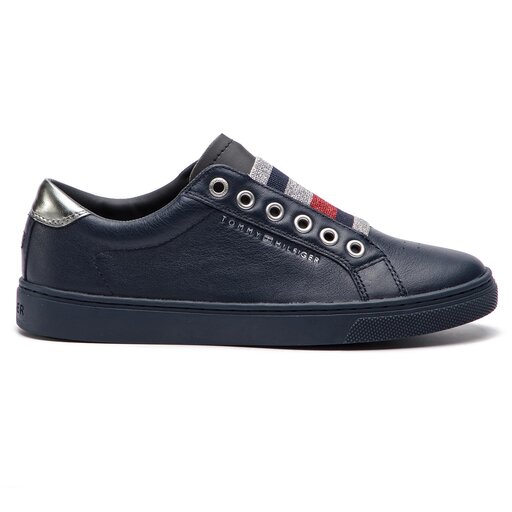 Tommy hilfiger elastic essential sneaker on sale