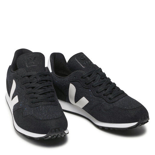 Sneakersy Veja Sdu rec Flannel RR041971B Czarny | eobuwie.com.pl