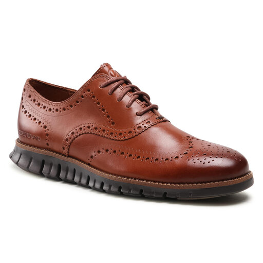 Półbuty Cole Haan Zerogrand Wing Ox C29411 Brązowy | eobuwie