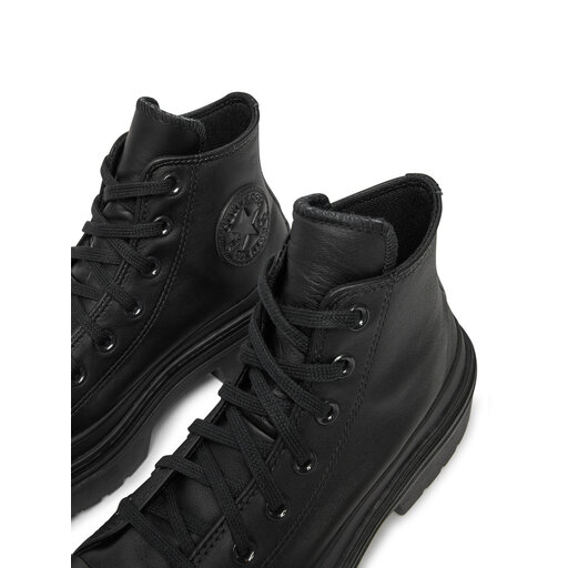 Stiefeletten Converse Chuck Taylor All Star Lugged Heel Leather Platform A10369C Schwarz eschuhe