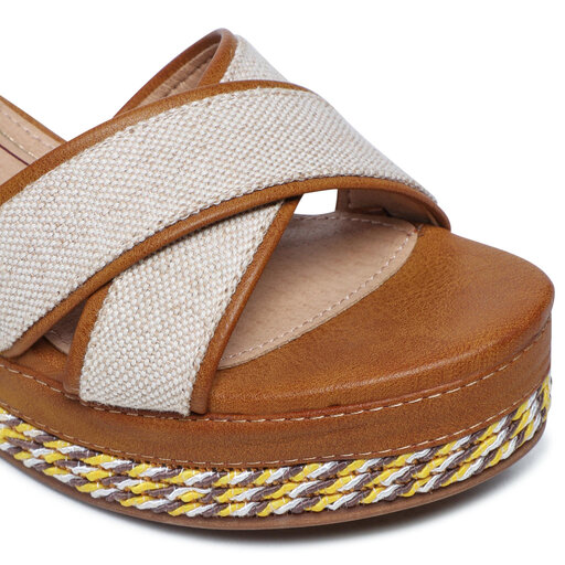 Sunrise espadrille wedge slide sandal online