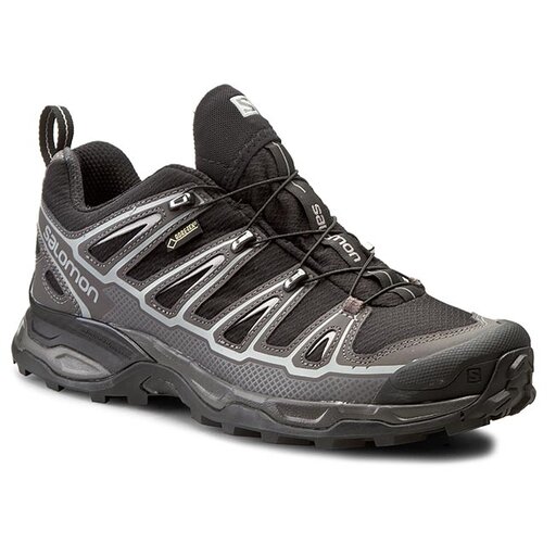 Scarpe da trekking Salomon X Ultra 2 Gtx 371560 30 V0 Black Autobahn Aluminium escarpe