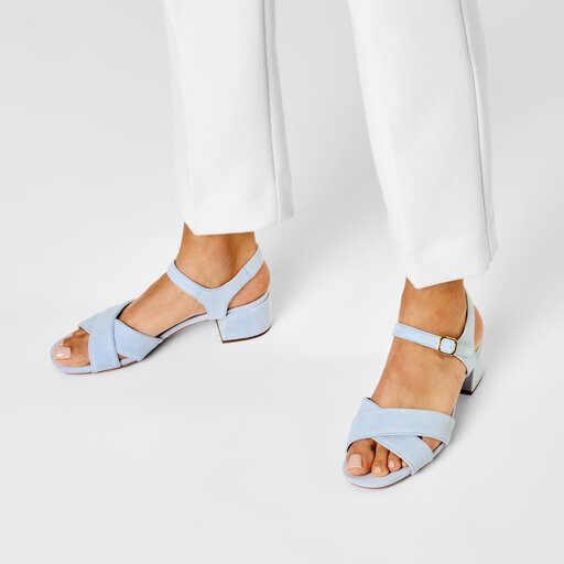 Sandali Clarks Sheer35 Strap 261484074 Blu