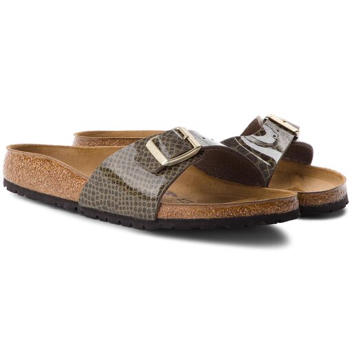 Birkenstock magic snake khaki clearance