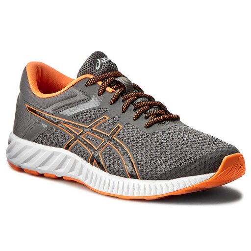 Chaussures Asics FuzeX Lyte 2 T719N Carbon Black Hot Orange 9790
