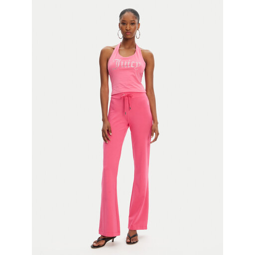 Juicy Couture Топ Tied JCWCT125306 Рожевий Slim Fit | evzuttya.com.ua