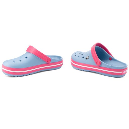 Crocs chambray blue paradise pink clearance