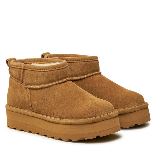 Schneeschuhe Bearpaw Retro Shorty 2940W Beige eschuhe