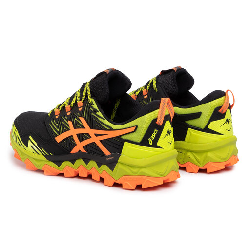 Pantofi Asics Gel FujiTrabuco 1011A668 Neon Lime Shocking Orange