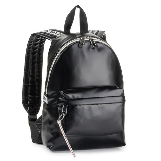 Plecak Tommy Jeans Tjw Logo Tape Pu Mini Backpack AW0AW07583 Czarny