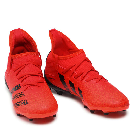 Fußballschuhe adidas Predator Freak .3 Fg J FY6282 Rot | eschuhe.de