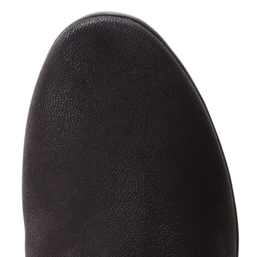 Botki Clarks Caddell Sloane 261378624 Black Synthetic