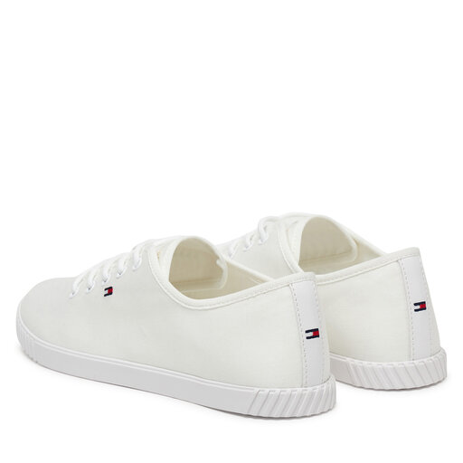 Sneakers aus Stoff Tommy Hilfiger FW0FW08641 Weiß