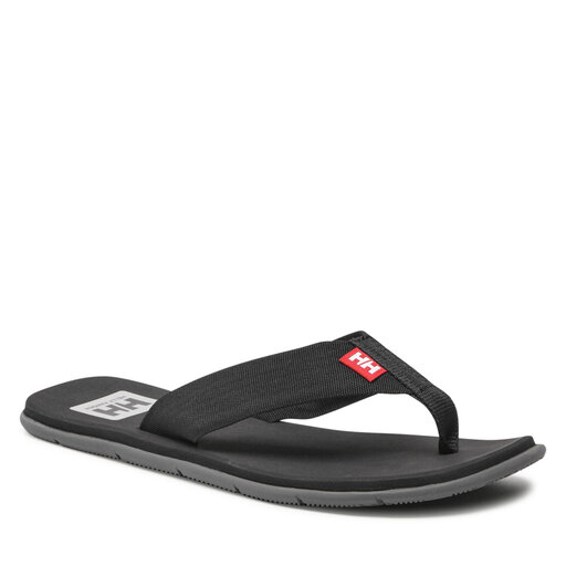 Helly Hansen Herren Flip Flops Logo Sandal 2 - Schwarz | Größe 44