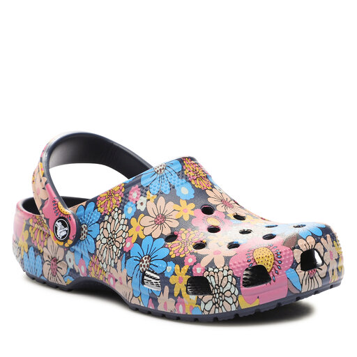 Floral crocs cheap
