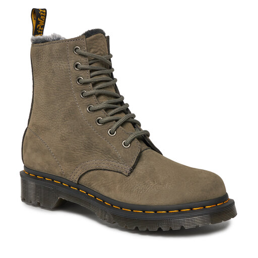 Anfibi Dr. Martens 1460 Serena 30953059 Nickel Grey 059 escarpe